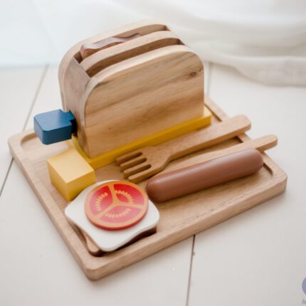 Wooden Breakfast Set