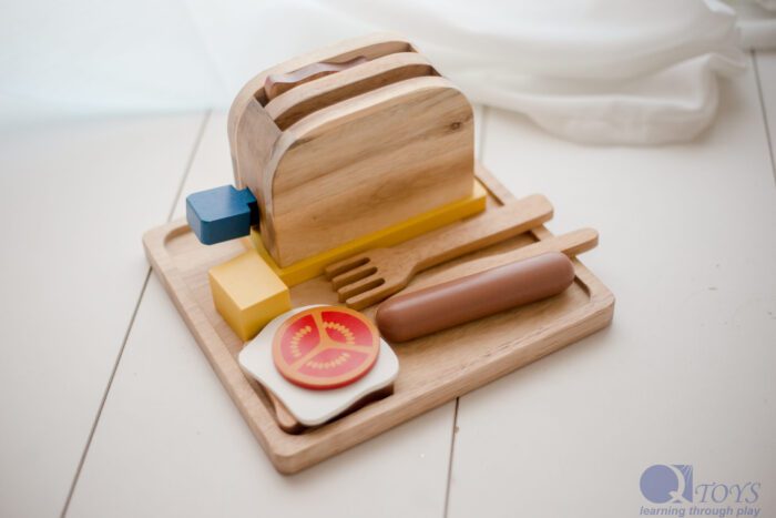 Wooden Breakfast Set