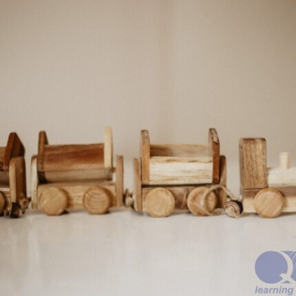 Wooden train