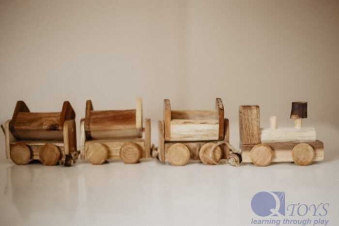 Wooden train