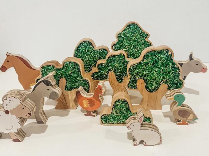 341- Eco tree play set