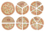 445-Pizza Fraction learning Kit