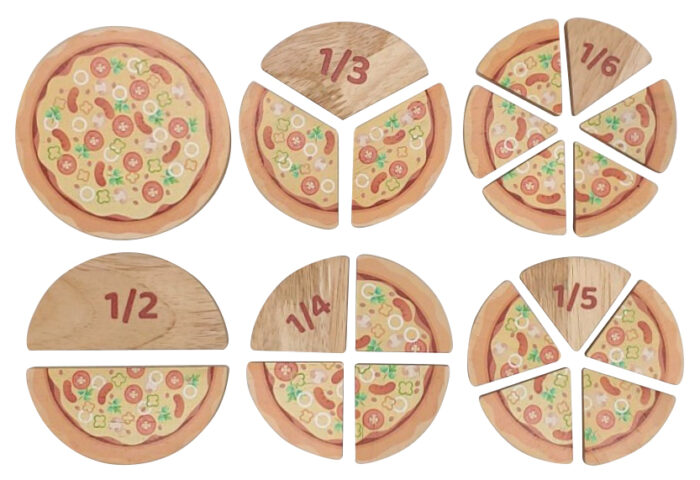 445-Pizza Fraction learning Kit